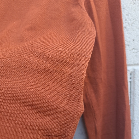 Partow | Greta Merino Wool Sweater in Rust - Picture 4 of 16